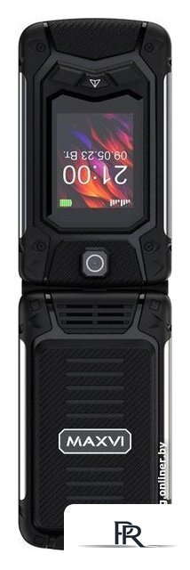 Кнопочный телефон Maxvi E10 (черный) - Изображение №2 — Интернет-магазин ПроЗаказ