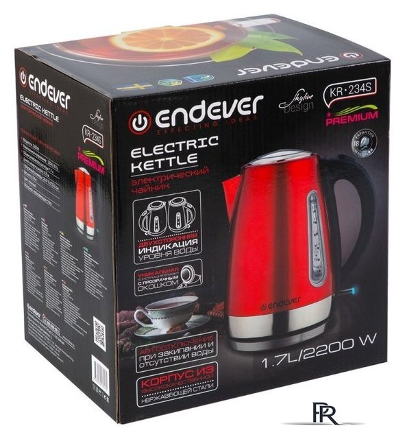 Электрический чайник Endever Skyline KR-234S - Изображение №22 — Интернет-магазин ПроЗаказ