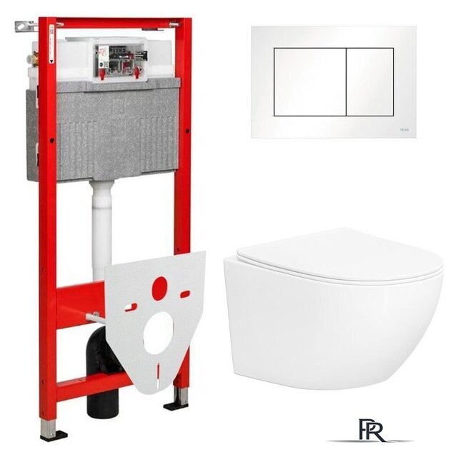 Унитаз подвесной Lauter Sulzdorf + TECE Kit 9400413 (белый с микролифтом) - Изображение №1 — Интернет-магазин ПроЗаказ