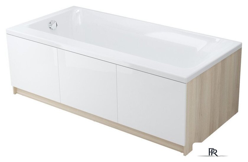 Ванна Cersanit Smart 170x80 R 63351 (с ножками и сифоном Prime черный) - Изображение №2 — Интернет-магазин ПроЗаказ