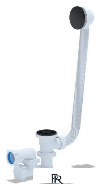 Ванна Cersanit Smart 170x80 R 63351 (с ножками и сифоном Prime черный) - Изображение №8 — Интернет-магазин ПроЗаказ