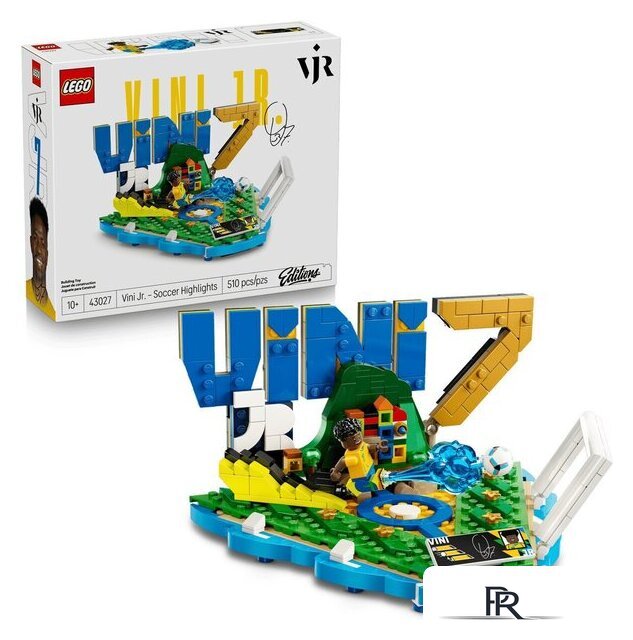 Конструктор LEGO Editions 43027 Винисиус Жуниор – лучшие моменты футбольного матча - Изображение №1 — Интернет-магазин ПроЗаказ