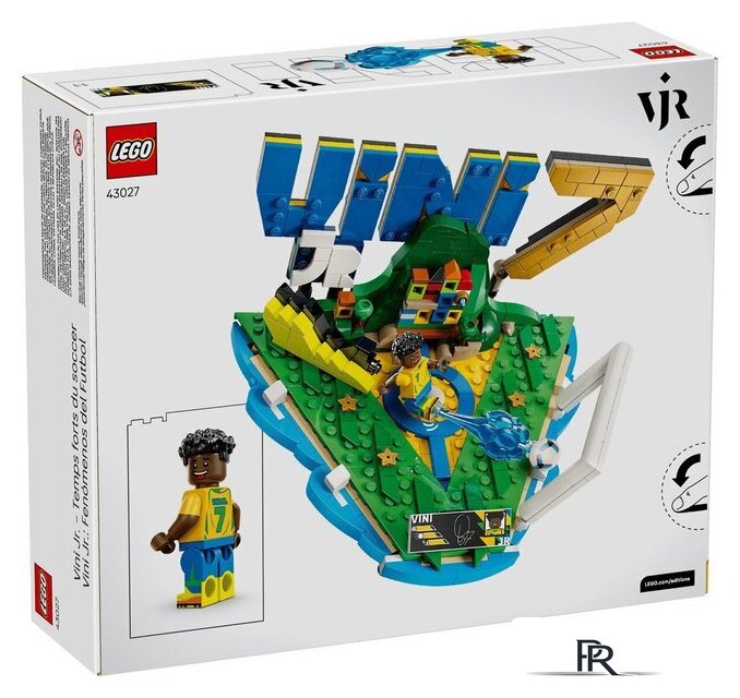 Конструктор LEGO Editions 43027 Винисиус Жуниор – лучшие моменты футбольного матча - Изображение №12 — Интернет-магазин ПроЗаказ