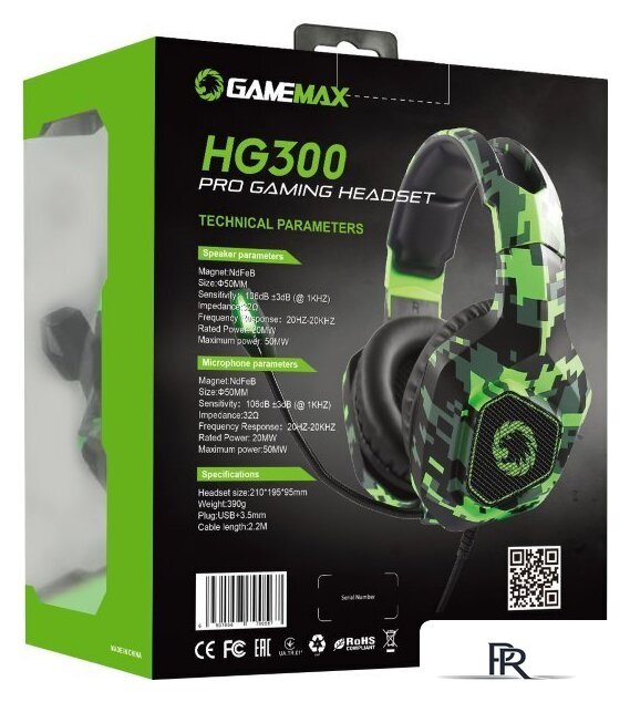 Наушники GameMax HG300 - Изображение №2 — Интернет-магазин ПроЗаказ