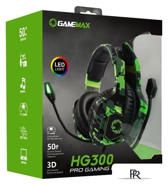 Наушники GameMax HG300 - Изображение №3 — Интернет-магазин ПроЗаказ