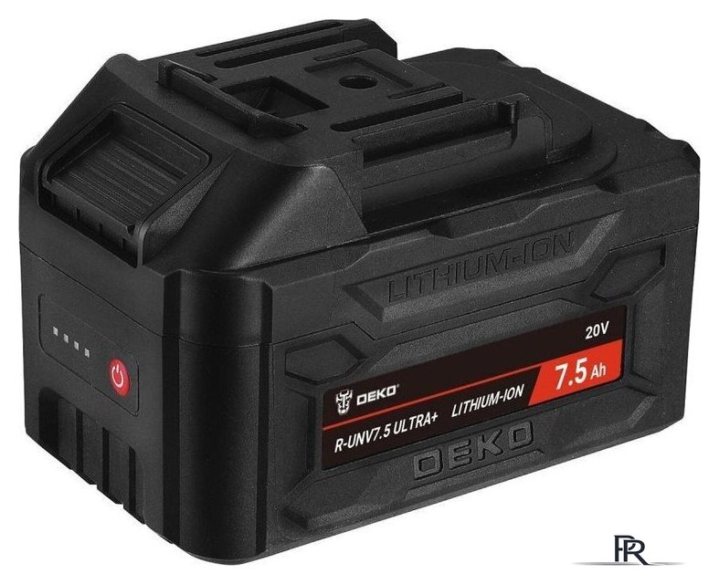 Аккумулятор Deko R-UNV7.5 ULTRA+ 083-1020 (20В/7.5 Ач) - Изображение №2 — Интернет-магазин ПроЗаказ