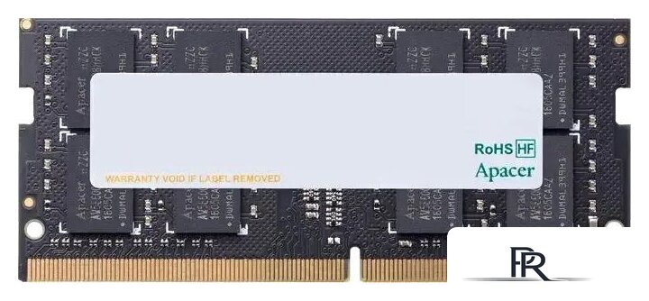 Оперативная память Apacer AS32GGB26CRBBGH 32ГБ DDR4 SODIMM 2666 МГц ES.32G2V.PRI - Изображение №1 — Интернет-магазин ПроЗаказ