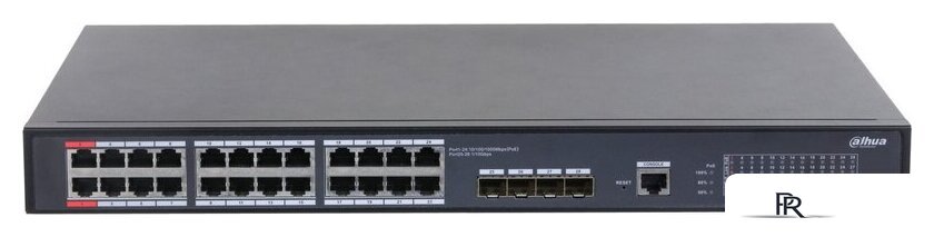 Управляемый коммутатор уровня 2+ Dahua DH-S5428-24GT4XF-360 - Изображение №1 — Интернет-магазин ПроЗаказ