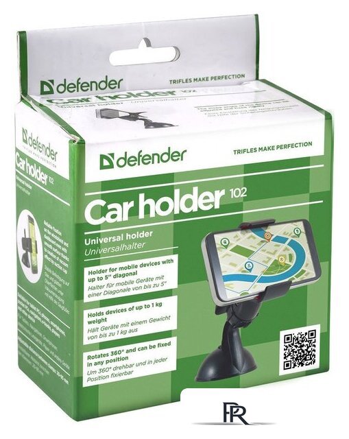 Держатель для смартфона Defender Car Holder 102 [29102] - Изображение №4 — Интернет-магазин ПроЗаказ