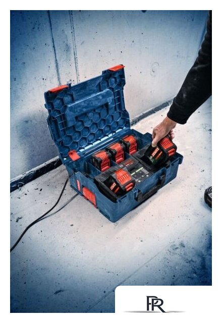 Зарядное устройство Bosch EXAL18V2-320 1600A02YG5 (18В + кейс) - Изображение №6 — Интернет-магазин ПроЗаказ