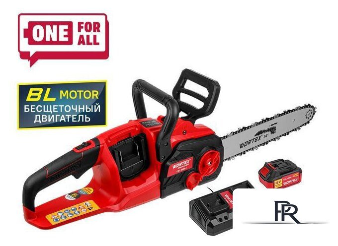 Аккумуляторная пила Wortex CEC 3536-1 1333454 (с 2-мя АКБ) - Изображение №1 — Интернет-магазин ПроЗаказ