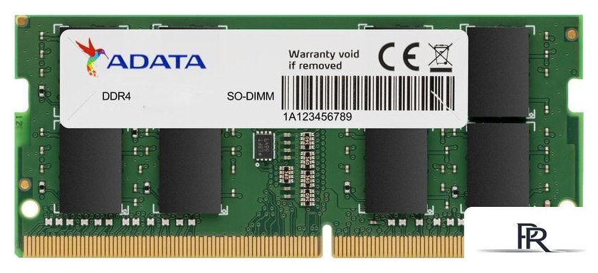 Оперативная память ADATA Premier 8ГБ DDR4 SODIMM 3200 МГц AD4S32008G22-SGN - Изображение №1 — Интернет-магазин ПроЗаказ