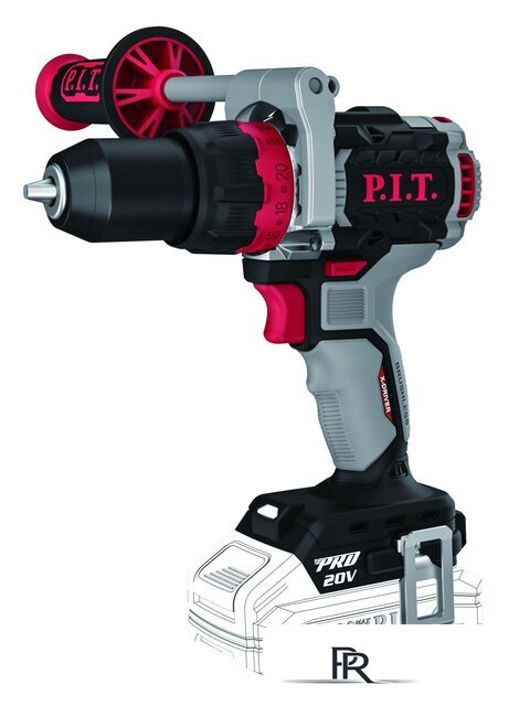 Ударная дрель-шуруповерт P.I.T. PSB20H-13C (без АКБ) - Изображение №1 — Интернет-магазин ПроЗаказ