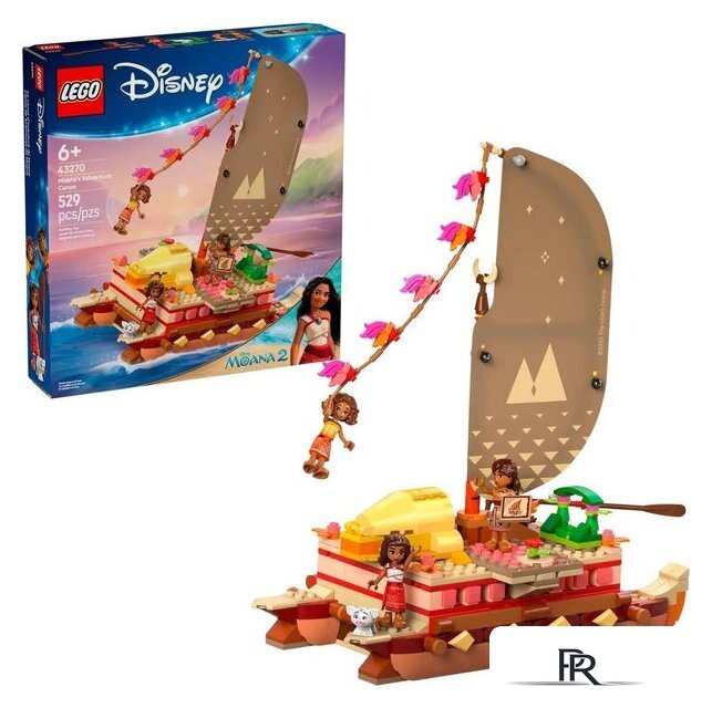 Конструктор LEGO Disney Princess 43270 Моана: приключение на каноэ - Изображение №3 — Интернет-магазин ПроЗаказ