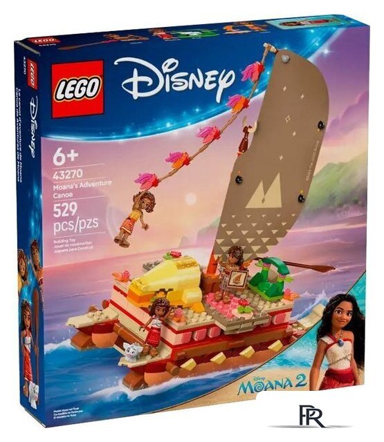 Конструктор LEGO Disney Princess 43270 Моана: приключение на каноэ - Изображение №1 — Интернет-магазин ПроЗаказ