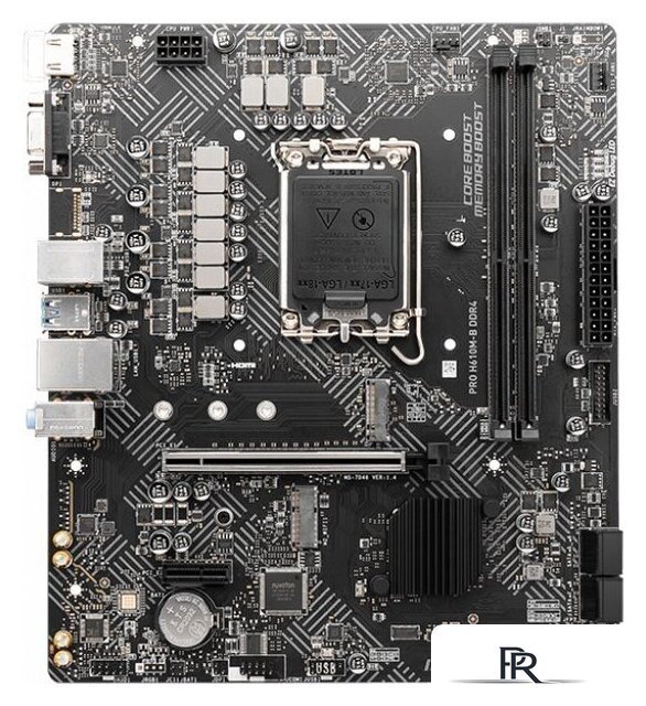 Материнская плата MSI PRO H610M-B DDR4 - Изображение №1 — Интернет-магазин ПроЗаказ