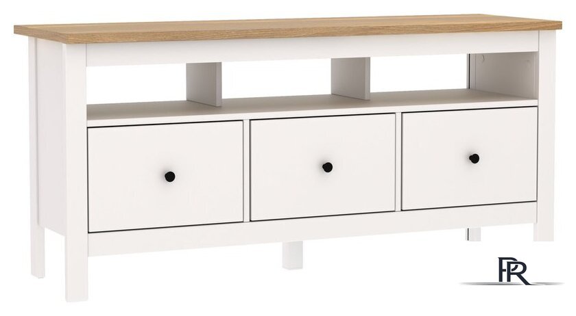 Тумба Mio Tesoro Сага 3 ящика 2.08.03.090.14 (белый/ясень) - Изображение №1 — Интернет-магазин ПроЗаказ