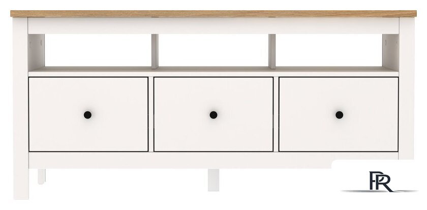 Тумба Mio Tesoro Сага 3 ящика 2.08.03.090.14 (белый/ясень) - Изображение №3 — Интернет-магазин ПроЗаказ