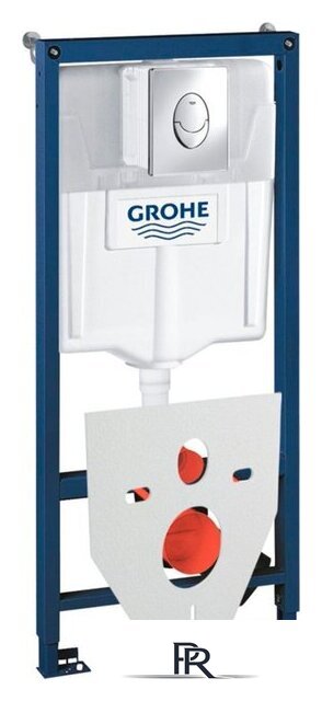 Унитаз подвесной Lauter Square 214903 + GROHE Rapid SL 38721001 + GROHE 37131000 (овальная, хром) - Изображение №17 — Интернет-магазин ПроЗаказ