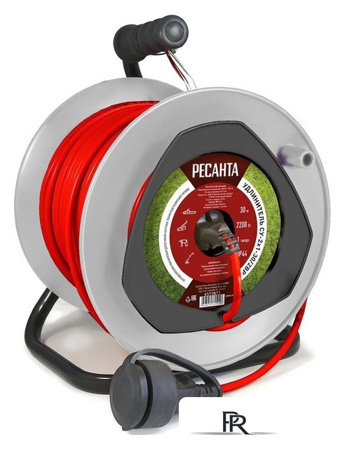 Удлинитель на катушке Ресанта СУ-2x1-30/2ВР - Изображение №1 — Интернет-магазин ПроЗаказ