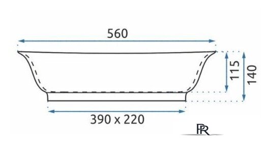 Умывальник Rea Roma U5600 - Изображение №7 — Интернет-магазин ПроЗаказ