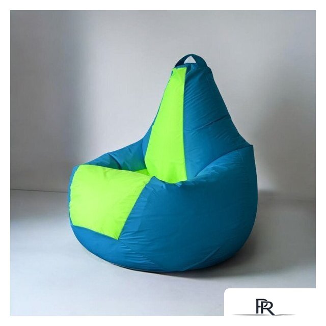 Кресло-мешок Mio Tesoro Груша Kombo XXL GF-130x85-NN (небесный/неон) - Изображение №2 — Интернет-магазин ПроЗаказ