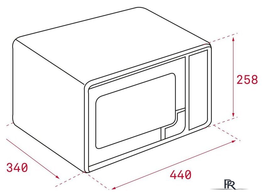 Микроволновая печь TEKA MWE FS25 G WH - Изображение №4 — Интернет-магазин ПроЗаказ