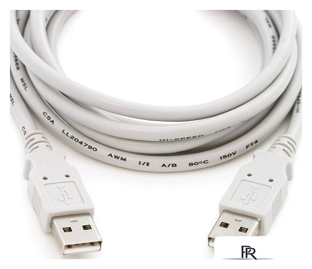 Кабель 5bites USB Type-A - USB Type-A UC5009-010C (1 м, серый) - Изображение №1 — Интернет-магазин ПроЗаказ