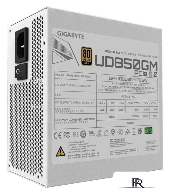 Блок питания Gigabyte UD850GM PG5W - Изображение №2 — Интернет-магазин ПроЗаказ