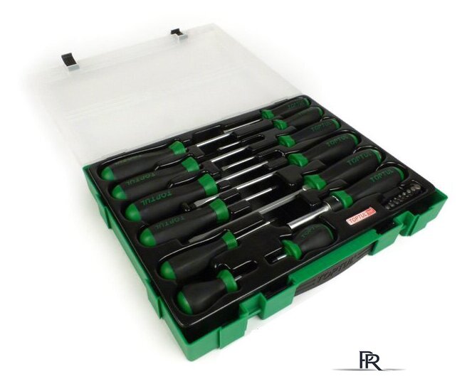 Набор отверток Toptul GZC2005 20 предметов - Изображение №2 — Интернет-магазин ПроЗаказ