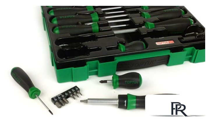 Набор отверток Toptul GZC2005 20 предметов - Изображение №4 — Интернет-магазин ПроЗаказ