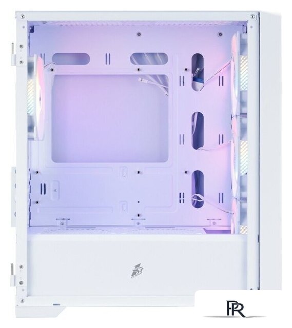 Корпус 1stPlayer TRILOBITE T4 MESH FRGB (белый) - Изображение №4 — Интернет-магазин ПроЗаказ