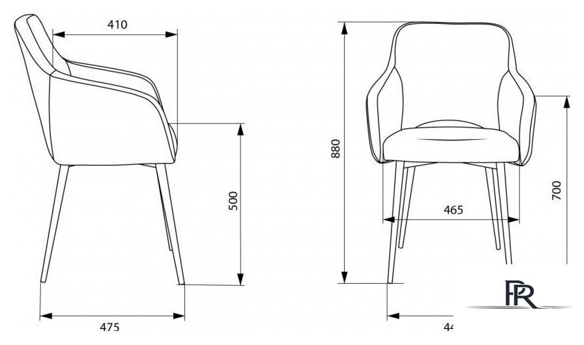 Офисный стул Бюрократ CH-380F (черный, экокожа) - Изображение №8 — Интернет-магазин ПроЗаказ