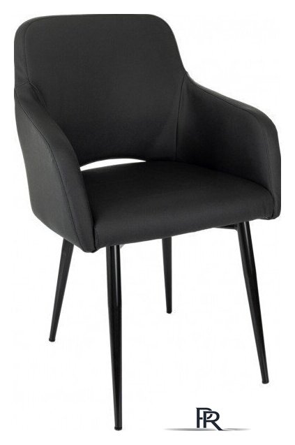 Офисный стул Бюрократ CH-380F (черный, экокожа) - Изображение №1 — Интернет-магазин ПроЗаказ