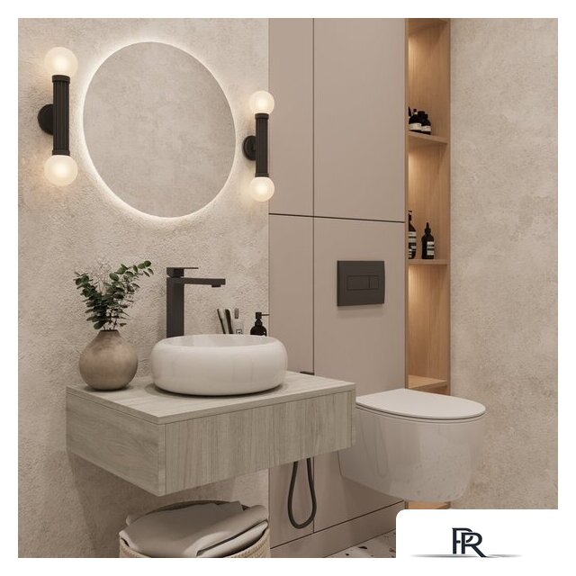  ЗОВ Тумба под умывальник Токио Премиум 60 TP60ELSPTOC2 (вяз либерти серебряный) - Изображение №6 — Интернет-магазин ПроЗаказ