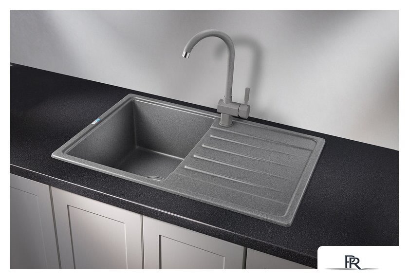 Кухонная мойка Granula ST-7602 (графит) - Изображение №2 — Интернет-магазин ПроЗаказ