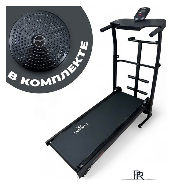 Механическая беговая дорожка Calviano BeFIT (черный) - Изображение №1 — Интернет-магазин ПроЗаказ