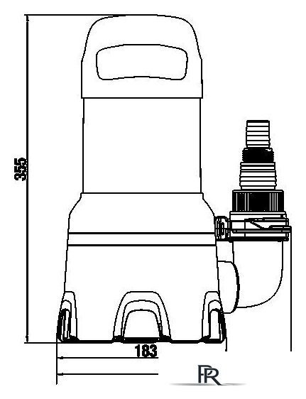 Дренажный насос Gardena 16000 (для грязной воды) - Изображение №4 — Интернет-магазин ПроЗаказ