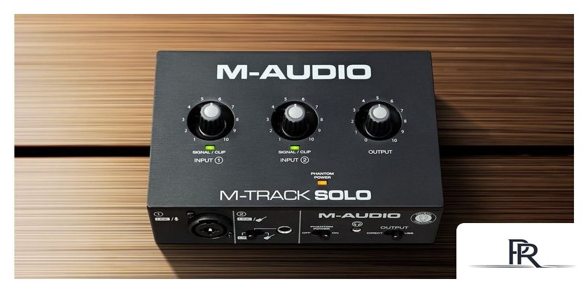 Аудиоинтерфейс M-Audio M-Track Solo - Изображение №10 — Интернет-магазин ПроЗаказ