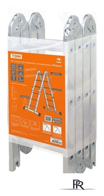 Лестница-трансформер TDM Electric ЛТА4Х3 SQ1028-0303 (4x3 ступени) - Изображение №2 — Интернет-магазин ПроЗаказ