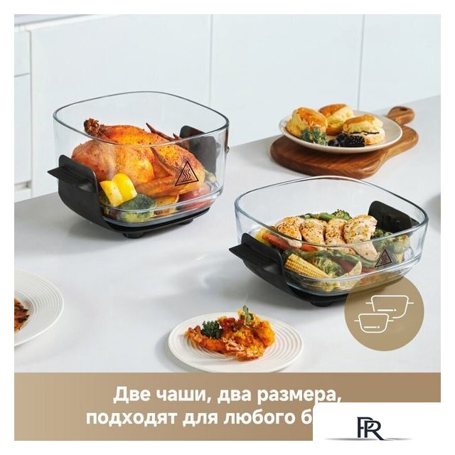 Аэрогриль (аэрофритюрница) Dreame Air Fryer PT60 (зеленый) - Изображение №15 — Интернет-магазин ПроЗаказ