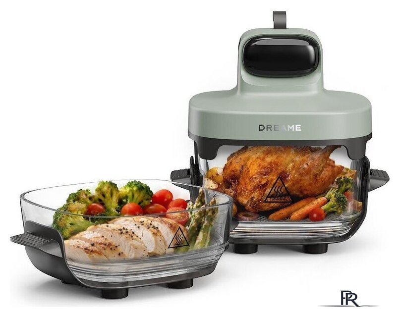 Аэрогриль (аэрофритюрница) Dreame Air Fryer PT60 (зеленый) - Изображение №1 — Интернет-магазин ПроЗаказ