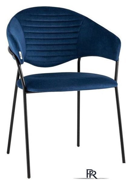 Стул Stool Group Алексис AV 445-Cb-08 (велюр синий) - Изображение №1 — Интернет-магазин ПроЗаказ