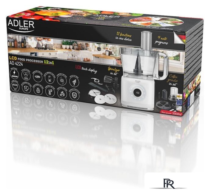 Кухонный комбайн Adler AD 4224 - Изображение №26 — Интернет-магазин ПроЗаказ