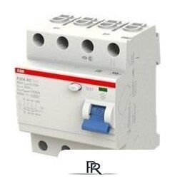 Устройство защитного отключения ABB F204 AC-80/0.03 4P 80A 30mA 10kA 4M 2CSF204001R1800 - Изображение №1 — Интернет-магазин ПроЗаказ