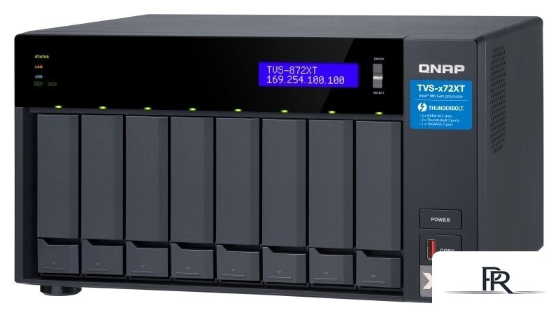 Сетевой накопитель QNAP TVS-872XT-i5-16G - Изображение №6 — Интернет-магазин ПроЗаказ