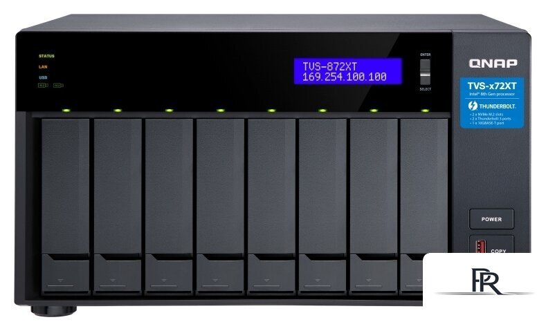 Сетевой накопитель QNAP TVS-872XT-i5-16G - Изображение №1 — Интернет-магазин ПроЗаказ