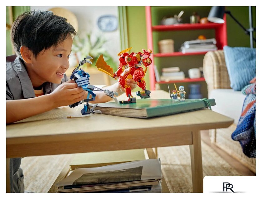 Конструктор LEGO Ninjago 71808 Стихийный огненный робот Кая - Изображение №6 — Интернет-магазин ПроЗаказ
