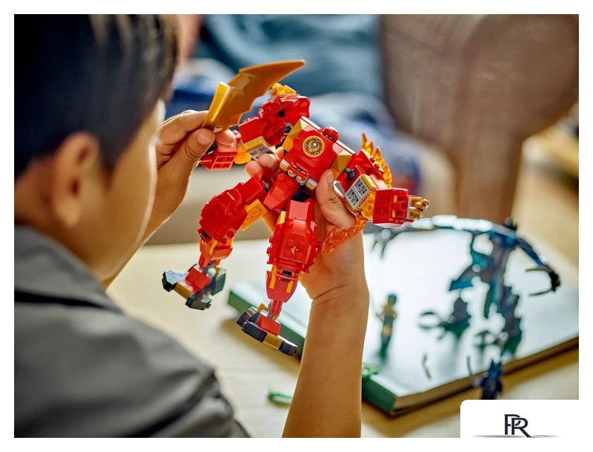 Конструктор LEGO Ninjago 71808 Стихийный огненный робот Кая - Изображение №7 — Интернет-магазин ПроЗаказ