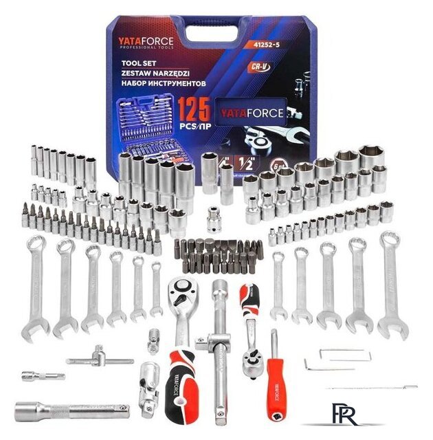 Универсальный набор инструментов Yataforce YF-41252-5(58794) - Изображение №1 — Интернет-магазин ПроЗаказ